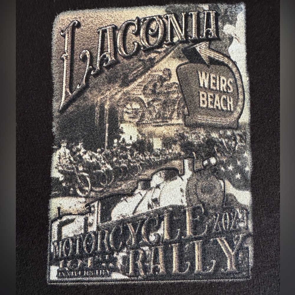 T-SHIRT Laconia NH 101st Bike Rally 2024!